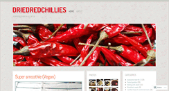 Desktop Screenshot of driedredchillies.com