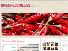 Tablet Screenshot of driedredchillies.com